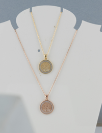 Money tree pendant chain
